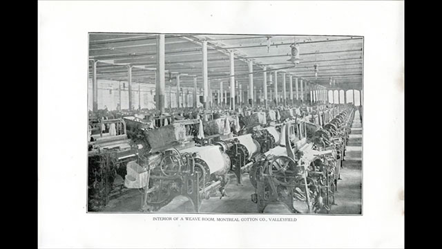 Photo of the inside of the mill.