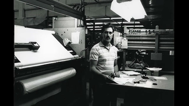 Rolland Therrien photo at the time of his work at Montreal Cotton.